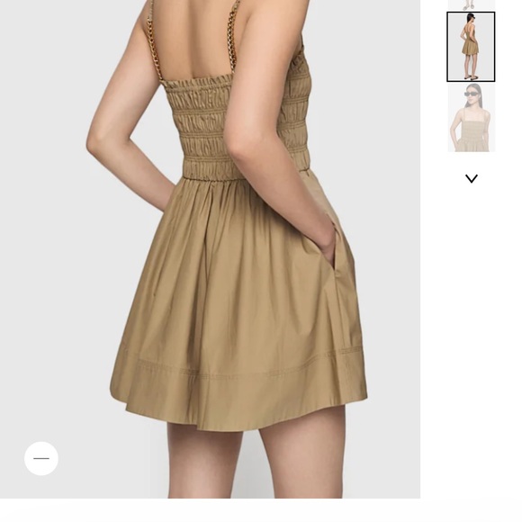 NWT Rebecca Minkoff Fay Smocked Dress - Picture 2 of 9